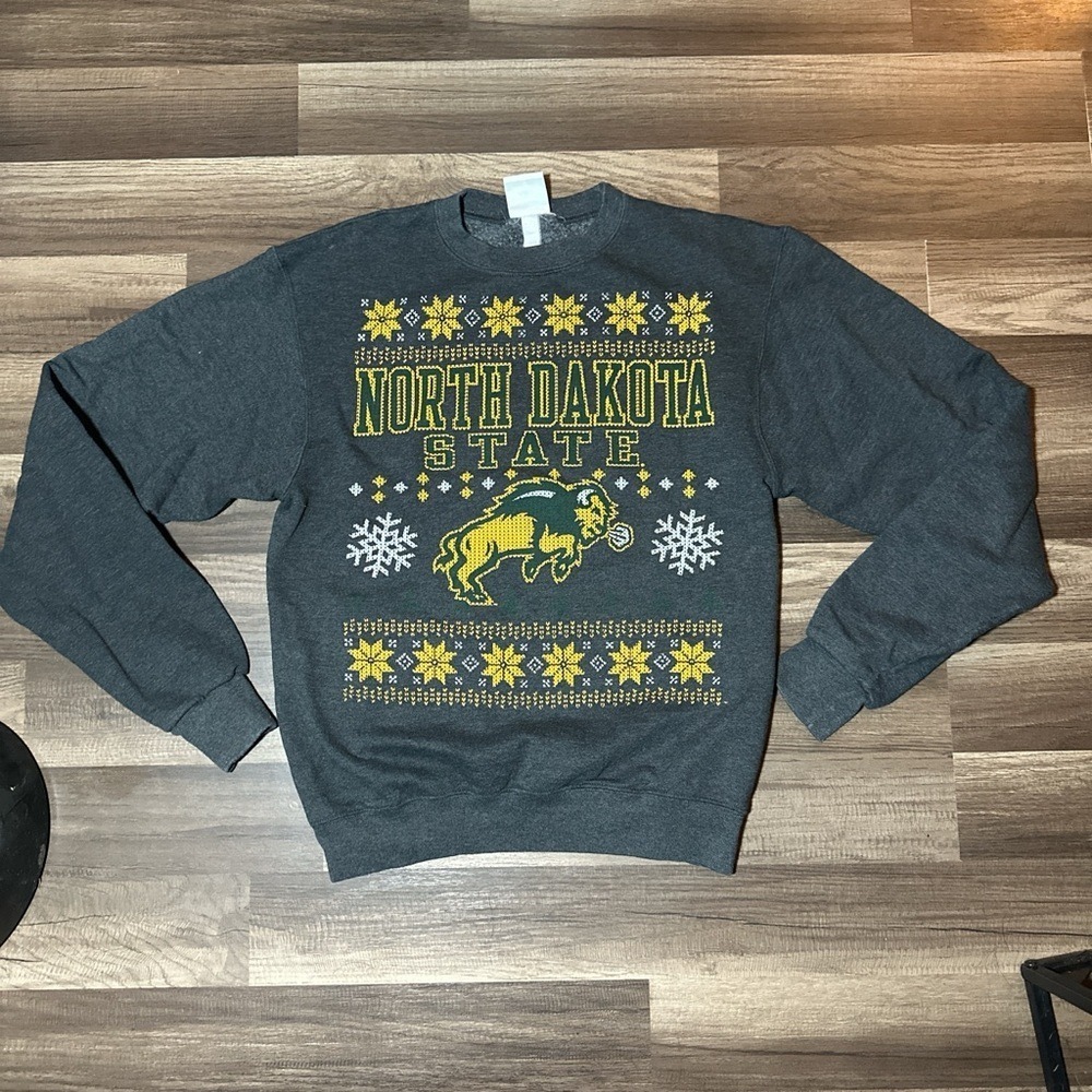 Champion Dark Gray and Yellow‎ North Dakota State Sweatshirt